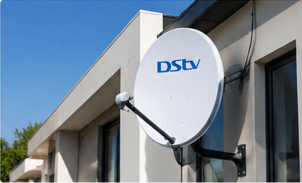 dstv dish installed